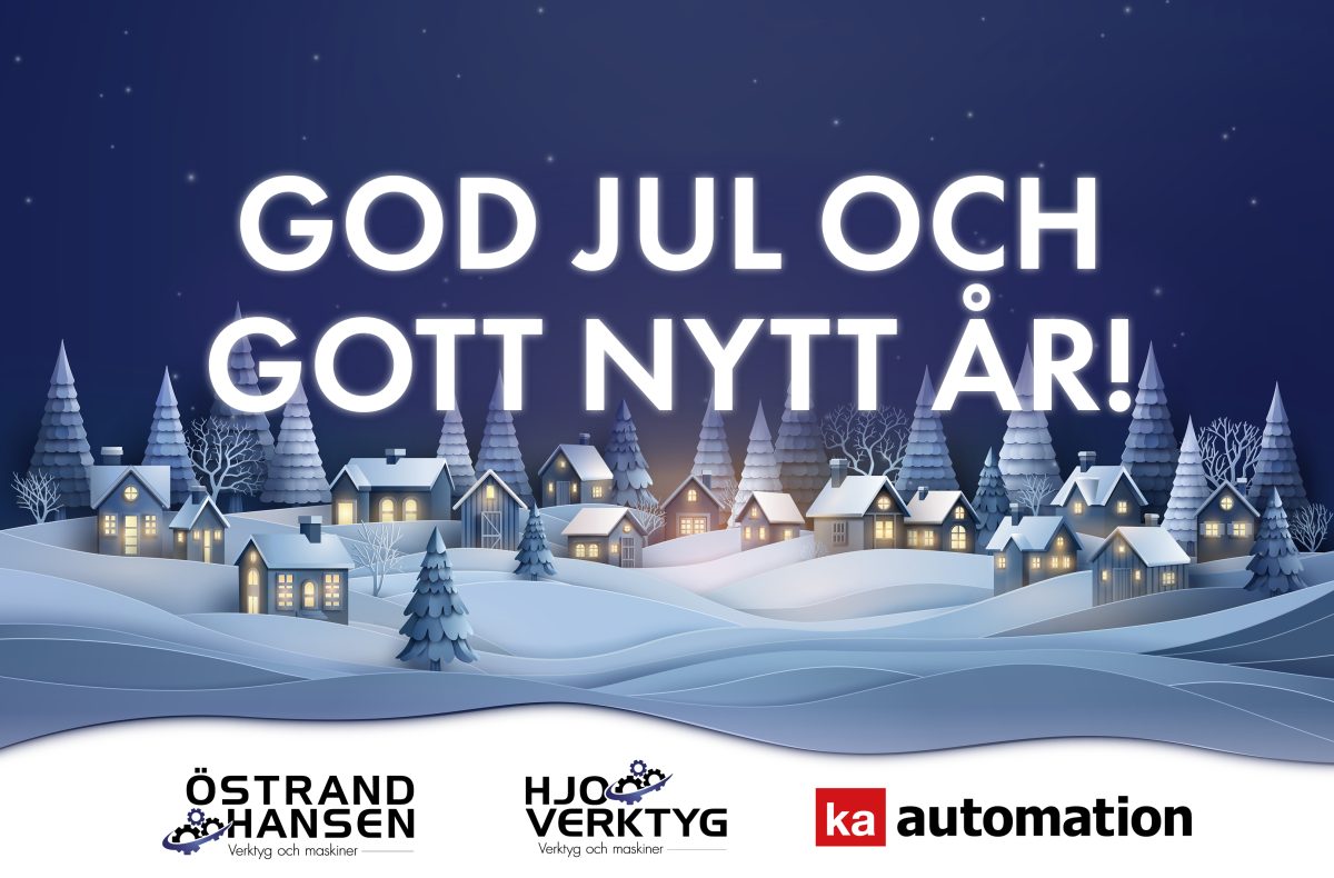 Julhälsning från Hjo Verktyg.